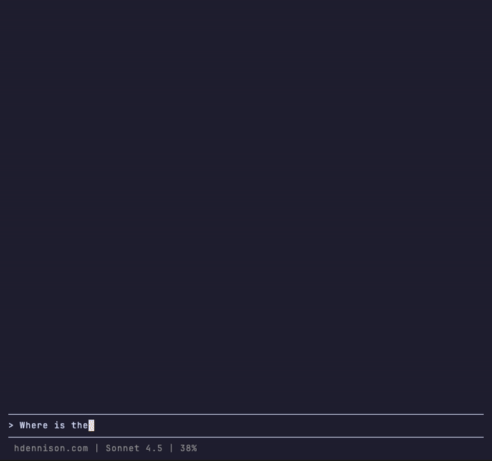 Claude Code exploring to find component usage